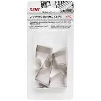 Drawing Board Clip Kent Pack 4