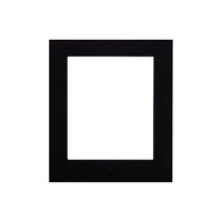 IP VERSO - FRAME FOR SURFACE INSTALLATION 1 MODULE - BLACK