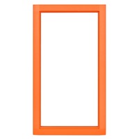 IP SAFETY - METAL FRAME ORANGE COLOUR