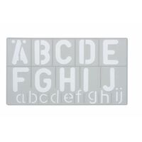 Stencil Celco Lettering 50mm C50 168715