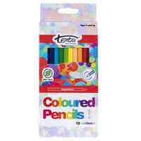 Pencil Texta Coloured Pack 12