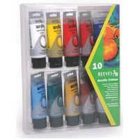 Paint Reeves Acrylic 75ml Set 10