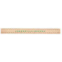 Ruler Wooden Unpolished 30cm Celco 0321740