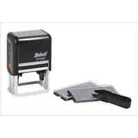 Stamp Kit Deskmate DIY 6 Lines 3mm and 4mm Text RP2359