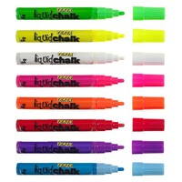 Liquid Chalk Marker Texta Dry Wipe 4.5mm Bullet Card of 1 Pink