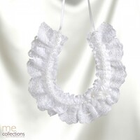 Wedding Motif 054 Horse Shoe Lace and Pearl