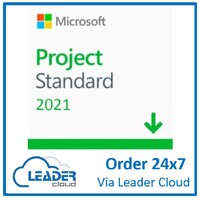 MICROSOFT PROJECT STANDARD 2021 - (ESD) ELECTRONIC LICENSE