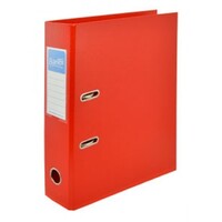 Binder A4 Lever Arch Plastic Bantex 70mm 1450 09 Red