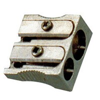 Pencil Sharpener Bud Metal 2 Hole Beilei 1006 Box 12 