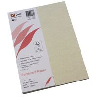 Paper A4 Parchment Text Quill 06265 Natural 89gsm/90gsm Pack 100 