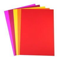 Paper A4 Quill XL Office Assorted Hot Colours Pack 100