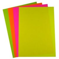 OFFICE SUPPLIES>Copy Paper A4 Quill XL OFFICE SUPPLIES Assorted Fluoro Colours Pack 100