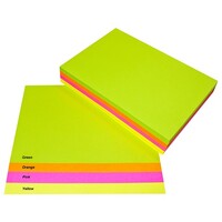 Paper A4 Quill XL Office 90192 Assorted Fluoro Colours Pack 500