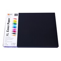 Cover Paper A3 297 x 420mm 125gsm Quill Black Pack 250