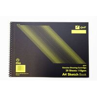 Sketch Book Quill Q534 A4 Perforated Pack 10