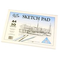 Sketch Pad A4 Quill PSC5A4 110gsm 50 Leaf Pack 5