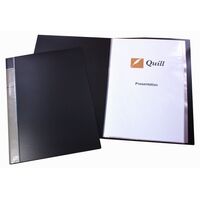 Display Book A3 Foldermate/Quill 20 Pocket H20A3BLK Black 