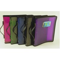 Compendium A4 Zipper Binder Foldermate 887G 3 Ring Green