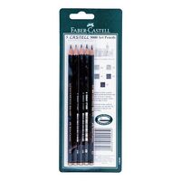 Pencil Faber Castell Graphic 9000 Card of 5