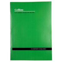 Analysis Book Collins A24 14 Money Column 10214