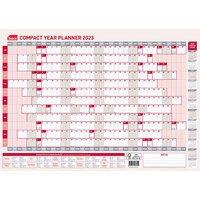 Planner Sasco Calendar Year Compact Workstation Rolled 10435 Y2023