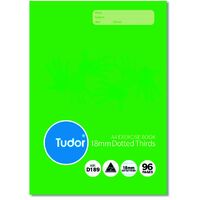 Exercise Book A4 18mm Dotted Thirds 96 Page Tudor 141501/105082 Pack 10