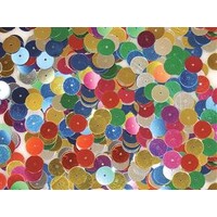 Sequins 10mm Flat Pack Colorific 25g 