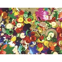 Sequins Value Pack Colorific Assorted Shapes Sizes