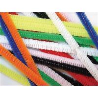 Pipe Cleaners Colorific 30cm x 12mm Assorted Bag 100