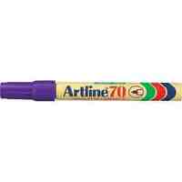 Marker Artline 70 Bullet Point Purple Box 12