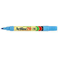 Marker Artline 70 Bullet Point Light Blue Box 12