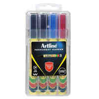 Marker Artline 70 Bullet Point Assorted Hangsell Hard Case 4