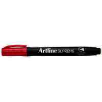 Marker Artline Supreme Permanent Box 12 Red 107102 