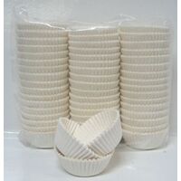 Patty Pans Alpen 107104 Cup Cake Cases Pack 1000 White 