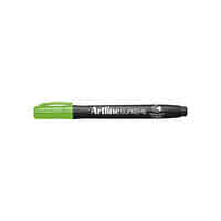 Marker Artline Supreme Permanent Box 12 Lime Green 107114