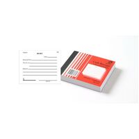 Cash Receipt Book 100 x 125mm Carbon Olympic 615 Triplicate 