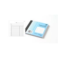 Docket Book Olympic No 5 Duplicate With Carbon 120 x 125mm