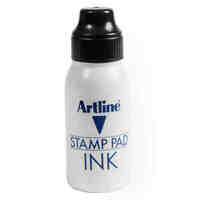 Stamp Pad Ink Artline 50cc / 50mls Black 