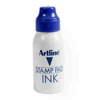 Stamp Pad Ink Artline 50cc / 50mls Blue