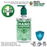 Hand Sanitiser 1st Care Pump Action 235ml 112685