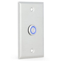 WALL SWITCH SINGLE GANG BLUE LED