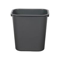 Dust Bin Without Lid 24 Litre Grey Cleanlink 