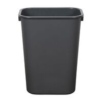 Dust Bin Without Lid 36 Litre Grey Cleanlink 