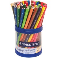 Pencil Staedtler Noris Club Coloured Maxi Learners Assorted Tub 70