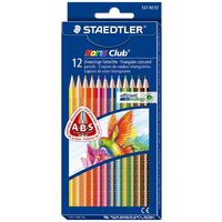 Pencil Staedtler Noris Club Triangular Slim 127NC12 Coloured Pack 12