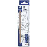 Pencil Staedtler Natural Wood 130 60 N2 Graphite HB Box 12 