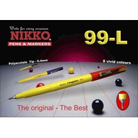 Pen Nikko Finepoint 99L Extra Fine Technical Box 12 Assorted 