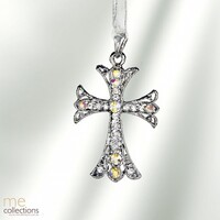 Wedding Motif 139 Jewelled Cross 