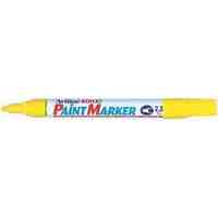 Paint Marker Artline 400XF Bullet Point Yellow Box 12