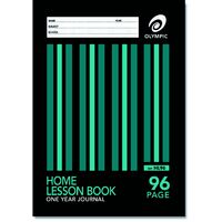 Home Lesson Book 205 x 142mm One Year Olympic 140773/00942 Pack 10